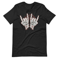 Skeleton Hands Rock and Roll Unisex T-shirt - ZKGEAR