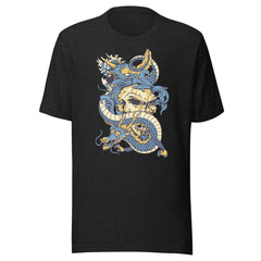 Double Dragons Skull Unisex T-shirt - ZKGEAR