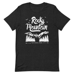 Mountains And Pine Trees Unisex T-shirt - ZKGEAR