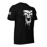 Skull Beard Unisex T-shirt - ZKGEAR