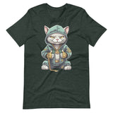 Hip Hop Cat Unisex t-shirt - ZKGEAR