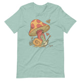 Snail Playing Banjo Unisex T-shirt - ZKGEAR