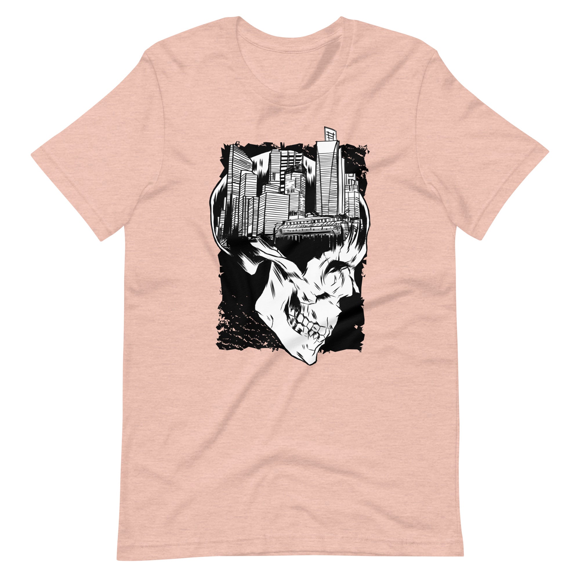City Brain Skull Unisex T-shirt - ZKGEAR