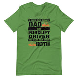 Dad Forklift Vex Unisex T-shirt - ZKGEAR