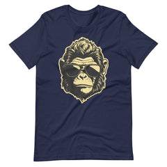 Cool Monkey With Sunglasses Unisex t-shirt - ZKGEAR