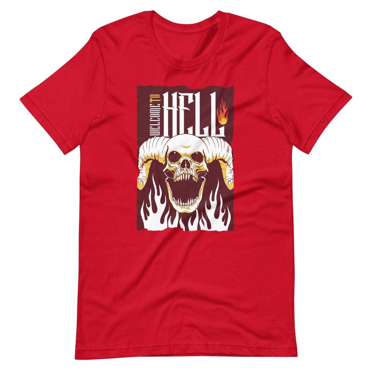 Welcome To Hell Unisex T-shirt - ZKGEAR