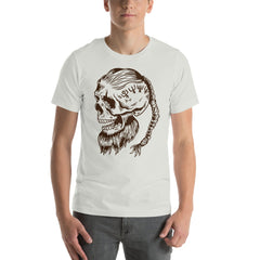 Viking Beard Skull Unisex T-shirt