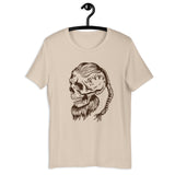 Beard Skull Unisex T-shirt - ZKGEAR