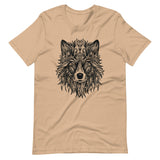 Wolf Head Unisex T-shirt - ZKGEAR