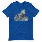 Angry Shark Unisex T-shirt - ZKGEAR