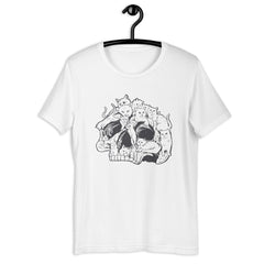 Cat Skull Unisex T-shirt - ZKGEAR