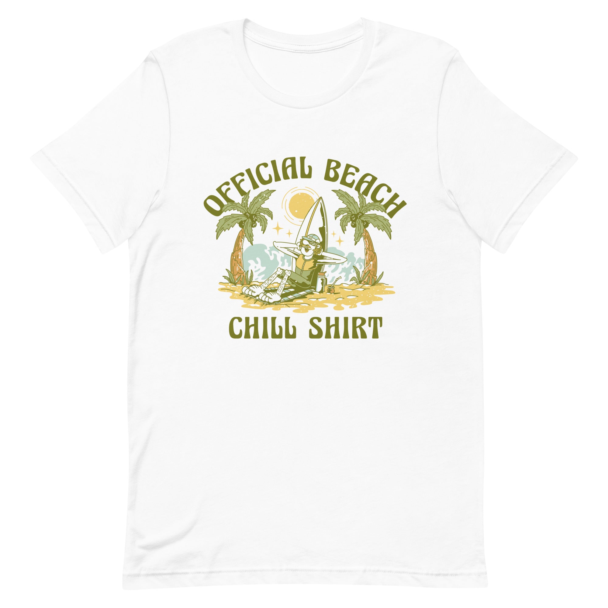 Summer Chill Beach Unisex T-shirt - ZKGEAR