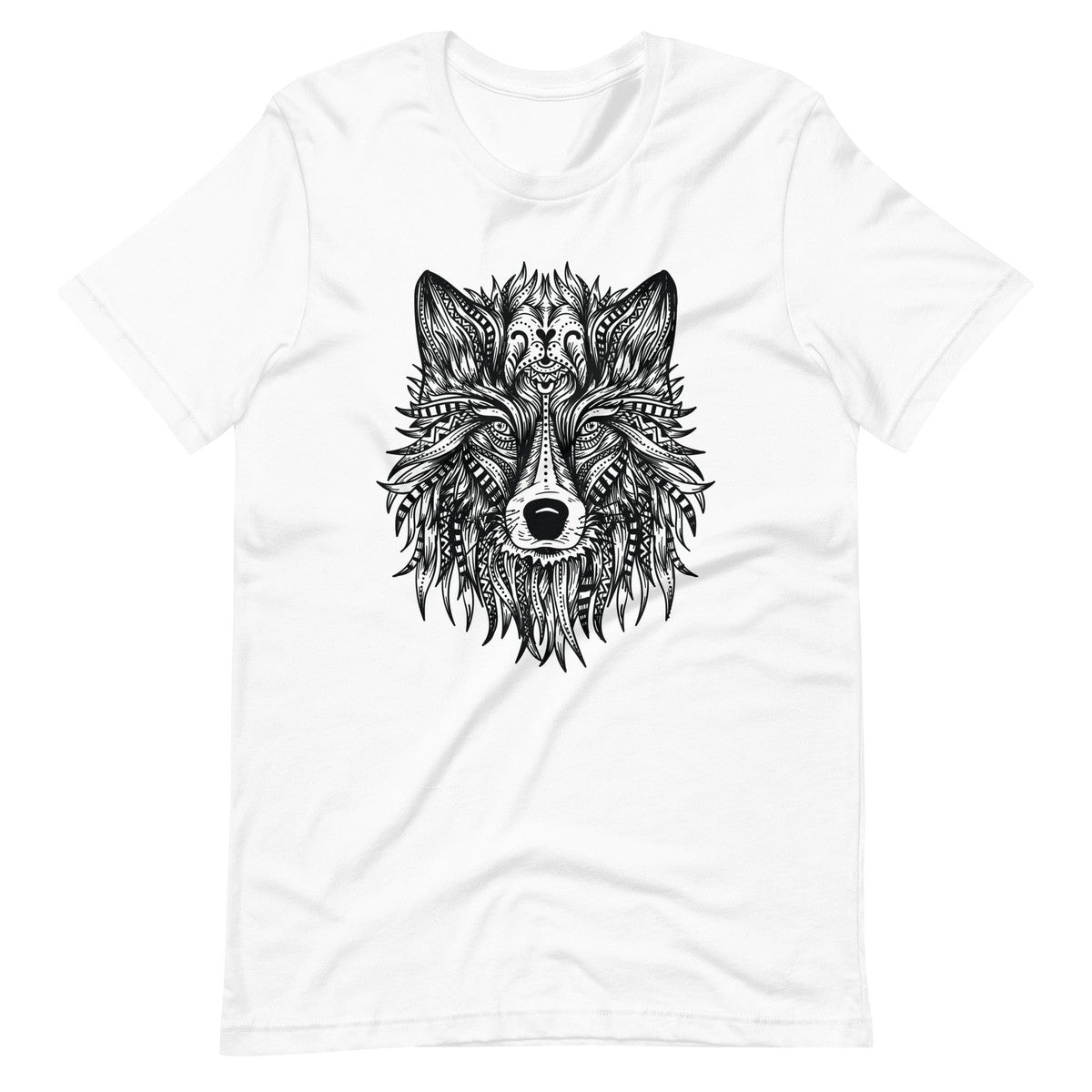 Wolf Head Unisex T-shirt - ZKGEAR