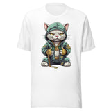 Hip Hop Cat Unisex t-shirt - ZKGEAR