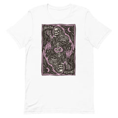 Skeleton Death Tarot Card Unisex T-shirt - ZKGEAR