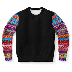 Flower Pattern Unisex Sweatshirt - ZKGEAR