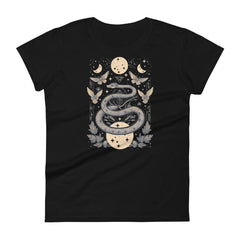 Celestial Snake and Stars Women's T-shirt