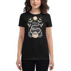 Celestial Snake and Stars Women's T-shirt