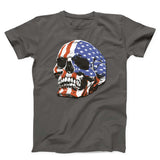 American Skull Patriotic Unisex T-shirt - ZKGear