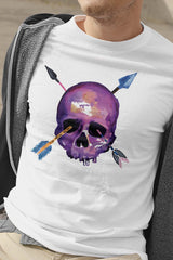 Crossed Arrows And Skull Unisex T-shirt - ZKGear