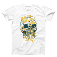 Death Skull Floral Unisex T-shirt - ZKGear