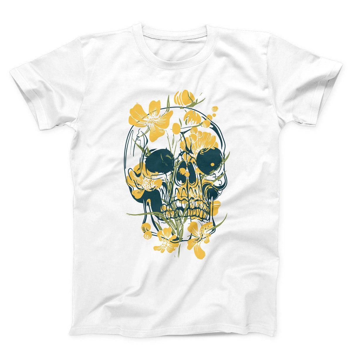 Death Skull Floral Unisex T-shirt