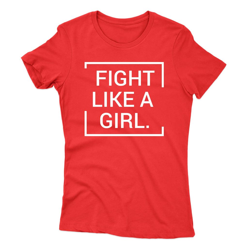 Fight Like A Girl Women's T-shirt - ZKGear