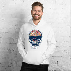 Floral Skull Unisex Hoodie