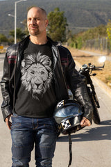 Lion Face Unisex T-shirt - ZKGear