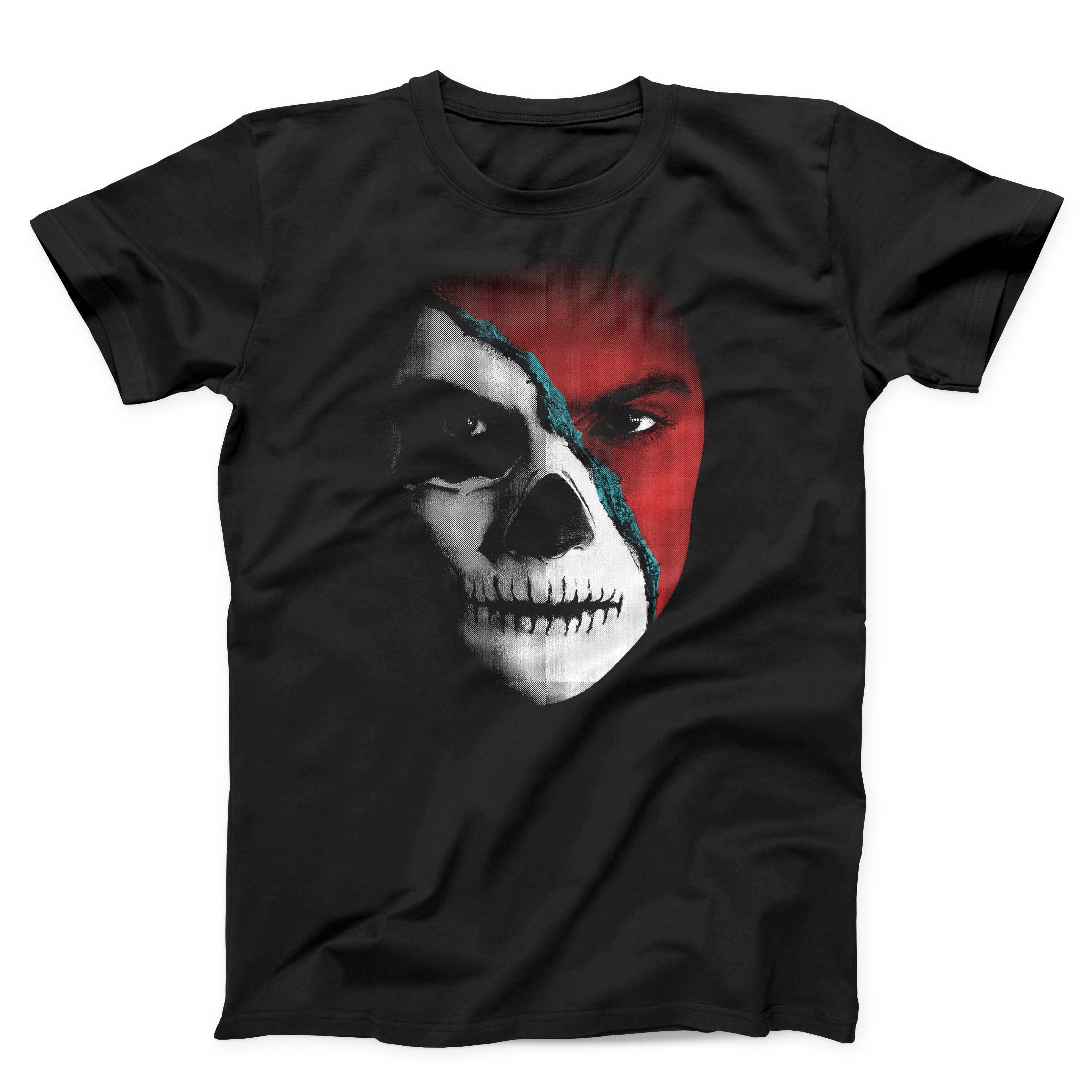 Scary Painted Face Unisex T-shirt - ZKGear
