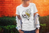 Skull Smoking Weed Unisex T-shirt - ZKGear